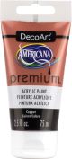 Americana Premium Acrylic Metallic Paint Tube 2.5oz Copper