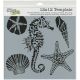 Crafter s Workshop Template 12 inch X12 inch Sea Creatures