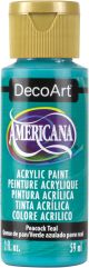 Americana Acrylic Paint 2Oz Peacock Teal