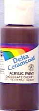 Ceramcoat Acrylic Paint 2oz Chocolate Cherry Semi Opaque