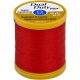 Coats Dual Duty Plus Jean And Topstitching Thread 60Yd Red