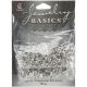 Jewelry Basics Metal Findings 300 Per Pkg Silver Split Rings 6mm To 8mm