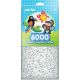Perler Beads 6000 Per Pkg White