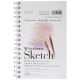 Strathmore Sketch Spiral Paper Pad 5.5 inch X8.5 inch 100 S