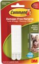 Command Narrow Picture Hanging Strips White 4 Sets Per Pkg