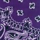 Hav A Hank Paisley Bandanna 22 Inch X22 Inch Purple