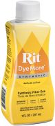 Rit Dye More Synthetic 7oz Daffodil Yellow