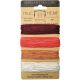Hemptique Hemp Cord 20lb 120 Coral Reef