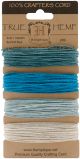 Hemptique Hemp Cord 20lb 120 Aquamarine
