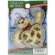 Design Works Plastic Canvas Ornament Kit 4 inch X3 inch Gingerbread 7 Count 