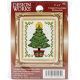 Design Works Counted Cross Stitch Kit 2 Inch X3 Inch Christmas Tree 18 Count