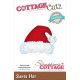 CottageCutz Petites Die Santa Hat 2 inch X1.5 inch 