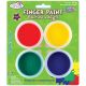 Finger Paint Tubs .7oz 4 Per Pkg Primary