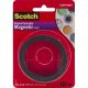 Scotch Repositionable Magnetic Tape .5 Inch X4