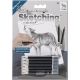 Sketching Made Easy Kit 5 Inch X7 Inch Howl