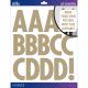 Sticko Alphabet Stickers 145 Per Pkg Futura Extra La
