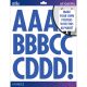 Sticko Alphabet Stickers 145 Per Pkg Futura Extra Large Blue