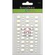 Eyelet Outlet Adhesive Back Enamel Dot 60 Per Pkg White