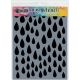 Dyan Reaveley s Dylusions Stencils 9 inch X12 inch Raindrops 1 Pack of 1 Piece