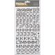 American Crafts Foil Alphabet Stickers Hardcover Gold 191 Per Pkg