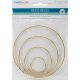 Brass Rings 4 Per Pkg 1 Inch 2 Inch 3 Inch And 4 Inch