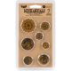 Finnabair Mechanicals Metal Embellishments Rustic Washers 7 Per Pkg