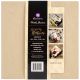 Prima Memory Hardware Chipboard Album 8.5 inch X8.5 inch Kraft Large with 6 Pages