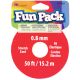 Fun Pack Stretch Cord Spool .8mmX50 Clear