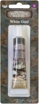 Finnabair Art Alchemy Metallique Wax .68 Fluid Ounce White Gold