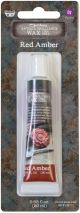 Finnabair Art Alchemy Antique Brilliance Wax .68 Fluid Ounce Red Amber
