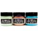 Finnabair Art Extravagance Patina Effect Paste Set Mint Green Blue Brass 1.7 Fl Oz Each
