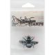Donna Salazar Cling Stamps 4 Inch X3 Inch Queen Bee