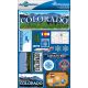 Reminisce Jet Setters State Dimensional Stickers 4.5 Inch X7.5 Inch Colorado