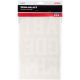 SEI Sport Letter Transfers 3 inch 4 Sheets Per Pkg White