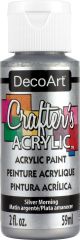 Crafter s Acrylic All Purpose Paint 2oz Silver Morning