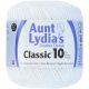 Aunt Lydias Classic Crochet Thread Size 10 White