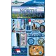 Reminisce Jet Setters State Dimensional Stickers 4.5 Inch X7.5 Inch North Carolina
