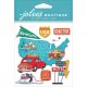 Jolees Boutique Dimensional Stickers Road Trip