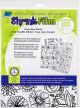 Artist Series Printed Shrink Film 8.5 Inch X11 Inch 4 Per Pkg Bloom Home Script Butterflies