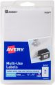 Avery White Removable Print Per Write Labels .5 Inch X.75 Inch 1008 Per Pkg