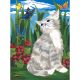 Junior Small Paint By Number Kit 8.75 Inch X11.75 Inch Kitten and Butterflies