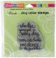 Stampendous Cling Stamp Cute Boots