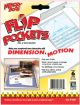 Memory Book Flip Pockets Peel and Stick Holders 4 inch X6 inch 6 Per Pkg 