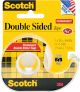 Scotch Permanent Double Sided Tape .75 inch X300 inch 