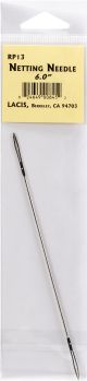 Lacis Stainless Steel Netting Needle 6 inch 