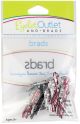 Eyelet Outlet Shape Brads 12 Per Pkg First Responder