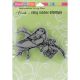 Stampendous Cling Stamp Snow Bird