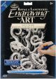 Glow In The Dark Foil Engraving Art Kit 8 Inch X10 Inch Octopus