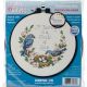 Dimensions Learn A Craft Counted Cross Stitch Kit 6 inch Round Family Love 14 Count 