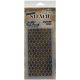 Tim Holtz Layered Stencil 4.125 inch X8.5 inch Honeycomb